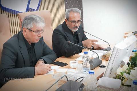 گزارش تصویری حضور نماینده مردم خلخال و کوثر در مجلس شورای اسلامی در کمیته امداد اردبیل1405/03/30