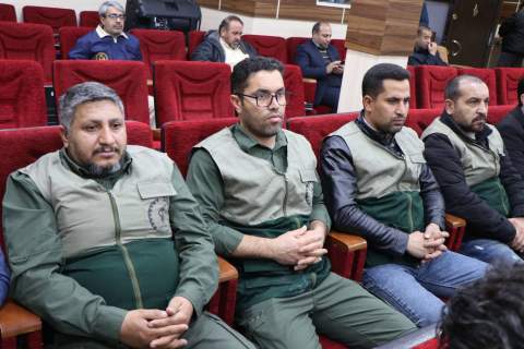 گزارش تصویری- آیین تجلیل از گروه های جهادی همکار و فعال کمیته امداد خراسان شمالی-  23  آذر ماه 1404 