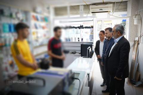 گزارش تصویری سفر مدیرکل کمیته امداد استان اردبیل به شهرستان گرمی1405/03/13