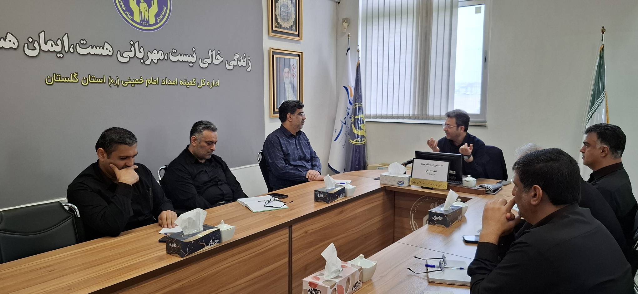اولین جلسه بسیج نصر استان گلستان 1405/01/05
