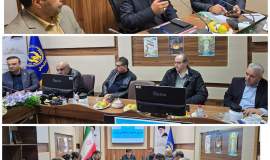 جلسه شورای مسئولیت اجتماعی شرکت‌ها در محل کمیته امداد خراسان شمالی برگزار شد