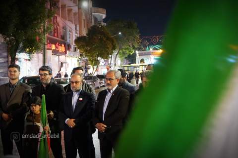 گزارش تصویری هشتادوپنجمین شب حضور امدادگران کمیته امداد اردبیل در سنگر خیابانی1405/03/03 
