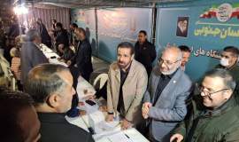 «میز خدمت» کمیته امداد خراسان جنوبی، پیوند «جهاد» و «احسان» در اوج شکوه استکبارستیزی 