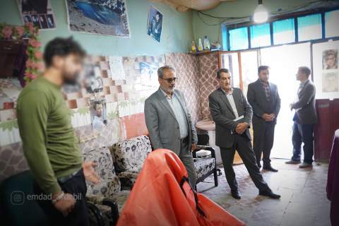 گزارش تصویری سفر مدیرکل کمیته امداد استان اردبیل به بخش ارشق1405/03/19