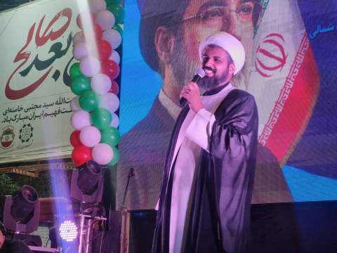 گزارش تصویری- برنامه  "کاروان زندگی در میدان" در هفتاد و پنجمین شب اجتماعات مردمی بجنورد-1405/02/24