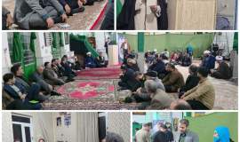شصت‌وچهارمین برنامه «دیدار در سنگر» در روستای سیساب برگزار شد