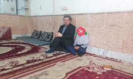 بازدید رئیس بنیاد مسکن زبرخان از منزل فرزند معنوی تحت حمایت