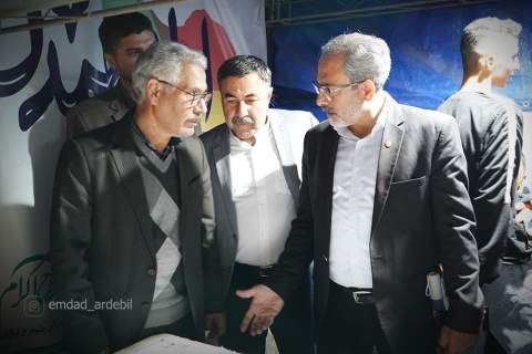 گزارش تصویری هشتادوپنجمین شب حضور امدادگران کمیته امداد اردبیل در سنگر خیابانی1405/03/03 