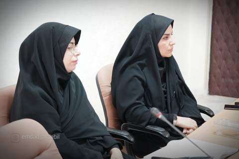گزارش تصویری حضور نماینده مردم گرمی و انگوت در مجلس شورای اسلامی در کمیته امداد اردبیل 1405/03/12
