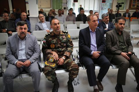 آیین بزرگداشت سالروز رحلت امام خمینی(ره) در کمیته امداد استان اردبیل1403/03/13