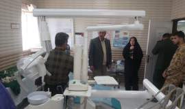 ارائه خدمات دندانپزشکی به ۲۰ مددجوی درگز و مددجویان بخش نوخندان و کلاته‌چنار