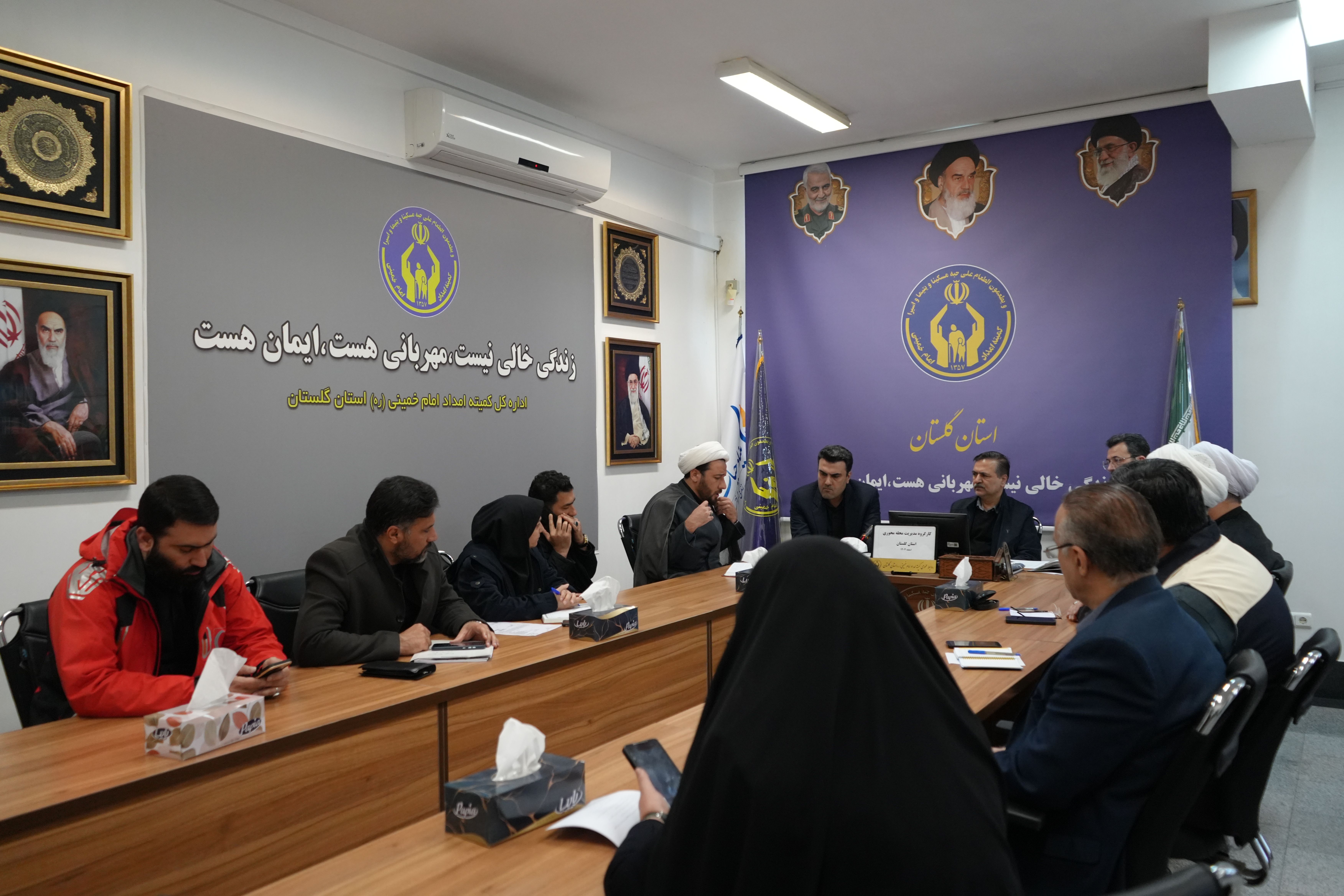 نشست کارگروه مدیریت محله محوری استان گلستان به روایت تصویر1404/12/18