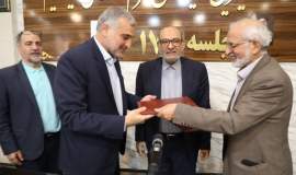 امضای تفاهم‌نامه همکاری کمیته امداد خراسان رضوی و مجمع خیرین کارآفرین استان در قرارگاه ایران همدل