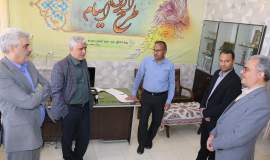 مدیرکل کمیته امداد استان اصفهان با خانواده شهدای شهرستان جرقویه 