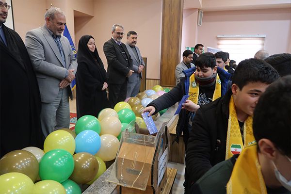 مراسم جشن نیکوکاری در مدارس اردبیل