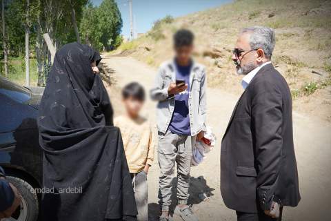 گزارش تصویری سفر مدیرکل کمیته امداد استان اردبیل به شهرستان گرمی1405/03/13