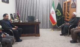دیدار سرپرست کمیته امداد خواف با امام جمعه شهرستان و تاکید بر تعامل سازنده در جهت حمایت از نیازمندان