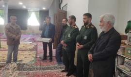 پخت ۳۰۰۰ نان محلی برای رزمندگان اسلام 