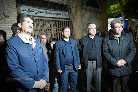 گزارش تصویری هشتادوپنجمین شب حضور امدادگران کمیته امداد اردبیل در سنگر خیابانی1405/03/03 