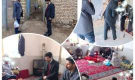 ارائه خدمات ویژه به مددجویان بیمار و زمین‌گیر روستای خضرآباد کوهسرخ