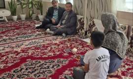 دلجویی مدیرکل کمیته امداد خراسان جنوبی از مددجویان دهستان کاهشنگ