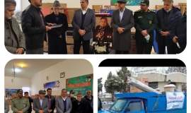 اهدای ۱۰ سری جهیزیه به نوعروسان نیازمند و تخت حمایت با مشارمت خیر