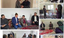 بازدید مدیرکل کمیته امداد خراسان شمالی از روند خدمت‌رسانی به مددجویان در اداره جرگلان