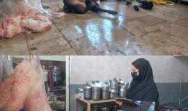 توزیع ۳۷ هزار و ۵۰۰ پرس غذای گرم و اجرای قربانی با مشارکت ۵۵۰ میلیون تومانی خیران در زبرخان