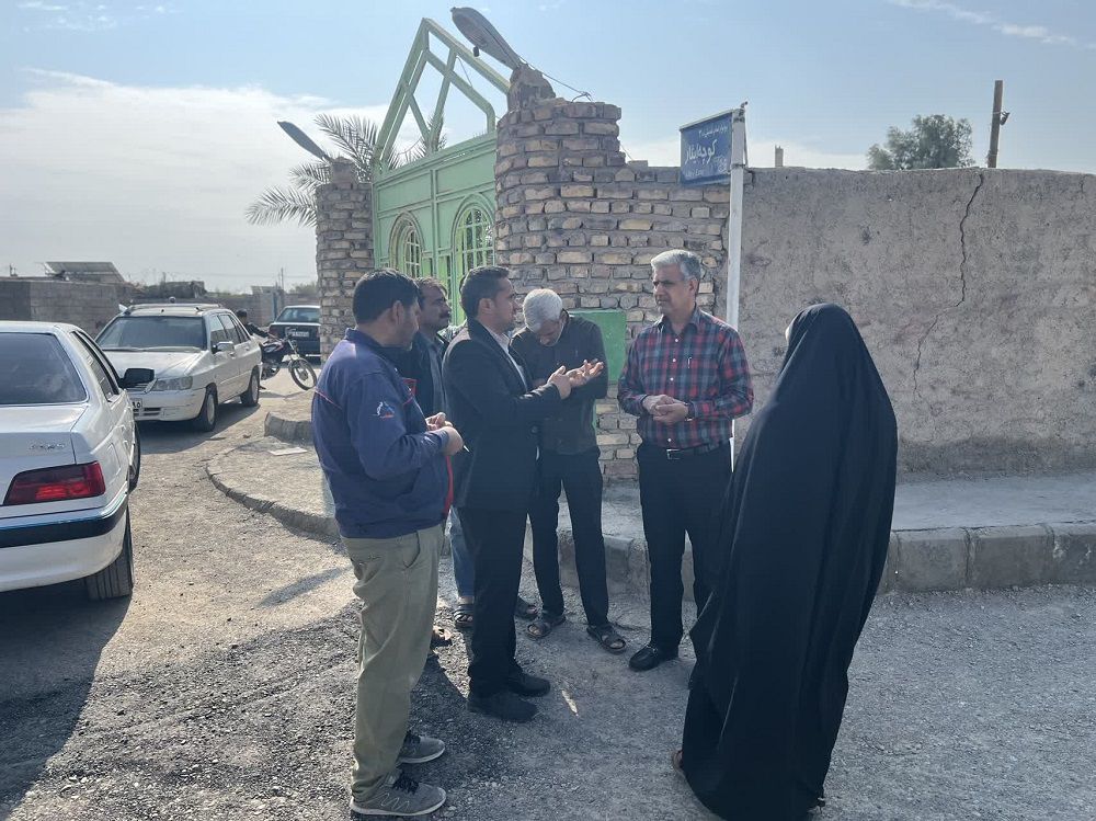 برپایی میز خدمت کمیته امداد سیستان و بلوچستان در شهر علی‌اکبر