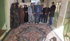 رونمایی از دو تخته فرش دستباف مددجویان بجستان به ارزش یک میلیارد تومان