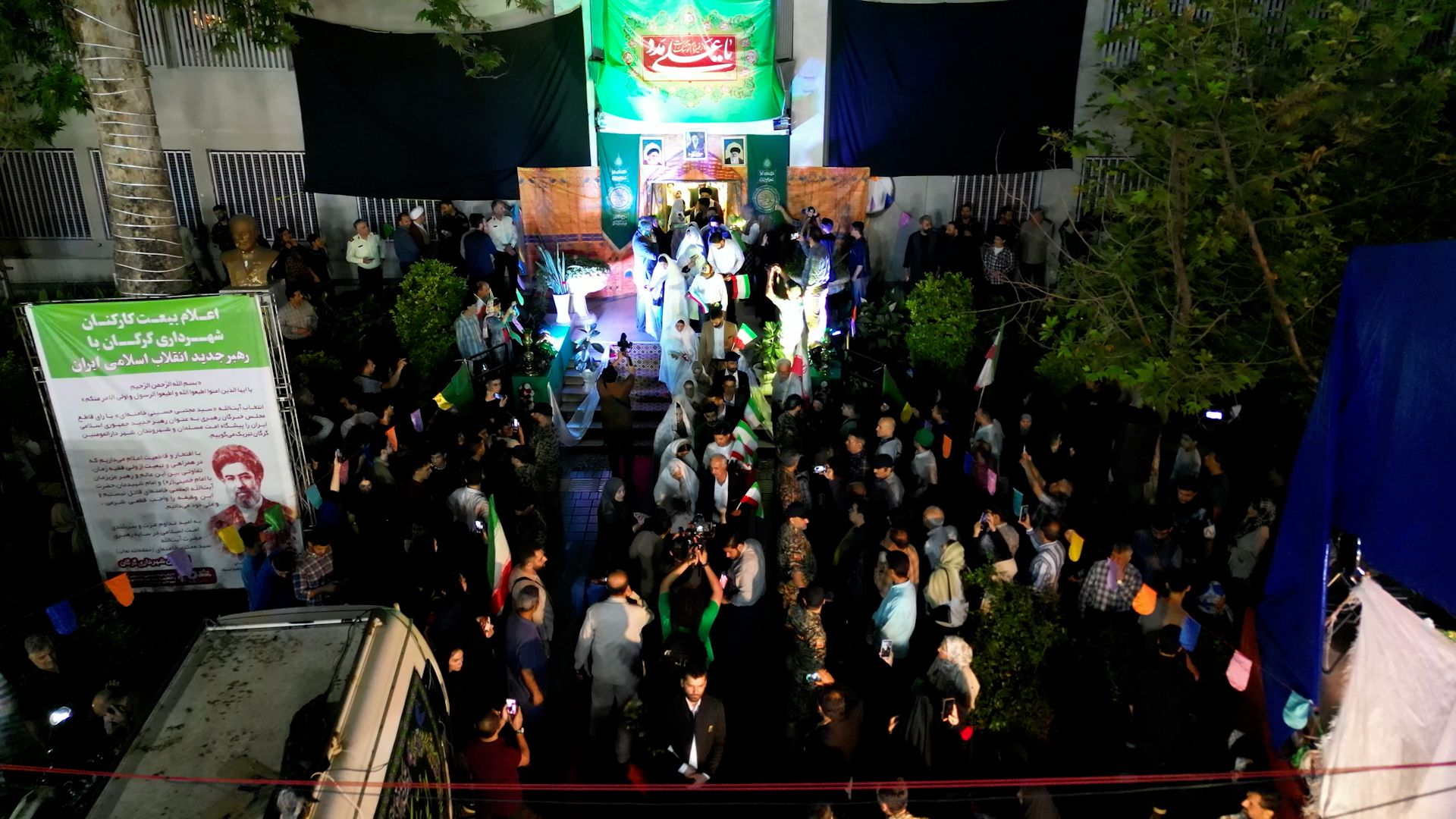 جشن ازدواج  110 زوج جوان گلستانی در تجمعات «جنگ تحمیلی سوم» به روایت تصویر1405/03/12