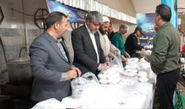 افتتاح آشپزخانه اطعام مهدوی در مسجد امیرآباد بیرجند