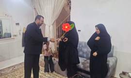 تجلیل از خانواده‌های سادات تحت حمایت کمیته امداد بردسکن در عید غدیر