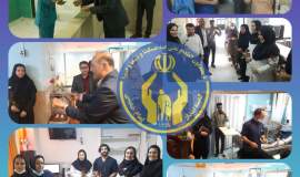 قدردانی کمیته امداد جغتای از پرستاران بیمارستان ولیعصر(عج) به مناسبت روز پرستار