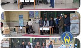 پاسخگویی مستقیم به ده‌ها مراجعه‌کننده در میز خدمت نماز جمعه جغتای