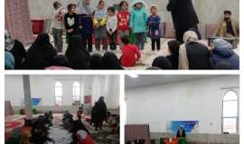 برگزاری جشن کوثر با حضور ۱۵۰ خانواده ایتام و محسنین در فیروزه