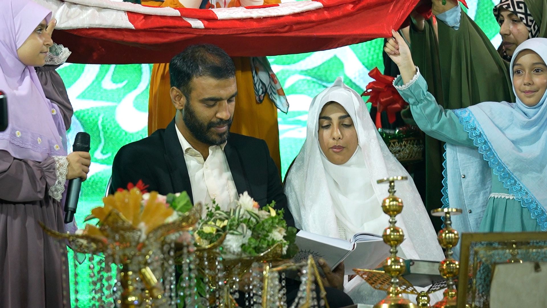 جشن ازدواج  110 زوج جوان گلستانی در تجمعات «جنگ تحمیلی سوم» به روایت تصویر1405/03/12