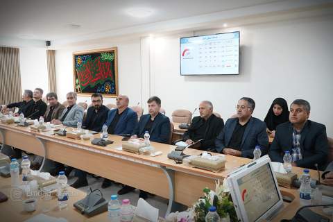 گزارش تصویری حضور نماینده مردم خلخال و کوثر در مجلس شورای اسلامی در کمیته امداد اردبیل1405/03/30