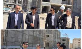 بازدید مدیرکل کمیته امداد خراسان شمالی از پروژه‌های مسکن مددجویی قرارگاه امام حسن مجتبی(ع) در بجنورد
