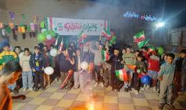 برگزاری پویش «یه ایران منتظرته» با حضور ۲۰۰ نوجوان سبزواری در کانون شهید کرابی