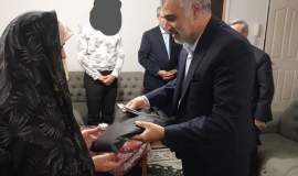 بازدید مدیرکل کمیته امداد استان از خانواده مددجوی اداره یک؛ تجلیل از ایثار و صبر در مواجهه با حوادث
