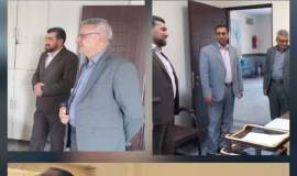 بازدید معاون و دستیار مردمی فرماندار فیروزه از کمیته امداد امام خمینی (ره)