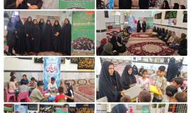 اردوی  جهادی بانوان امدادگر کمیته امداد خراسان شمالی به یاد «شهید قائد امت» و شهدای جنگ رمضان