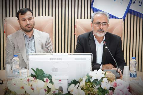 گزارش تصویری حضور نماینده مردم گرمی و انگوت در مجلس شورای اسلامی در کمیته امداد اردبیل 1405/03/12