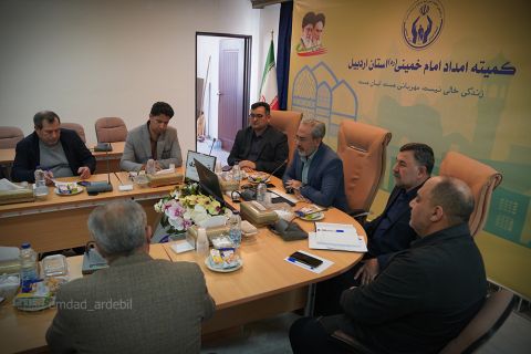 گزارش تصویری نشست خبری مدیرکل کمیته امداد استان اردبیل1404/01/24