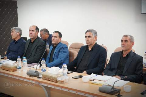 گزارش تصویری حضور نماینده مردم خلخال و کوثر در مجلس شورای اسلامی در کمیته امداد اردبیل1405/03/30