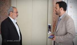 گزارش تصویری حضور نماینده مردم گرمی و انگوت در مجلس شورای اسلامی در کمیته امداد اردبیل 1405/03/12