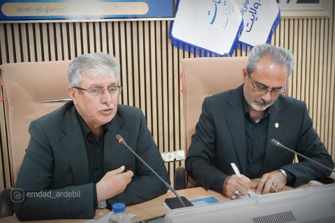 گزارش تصویری حضور نماینده مردم خلخال و کوثر در مجلس شورای اسلامی در کمیته امداد اردبیل1405/03/30