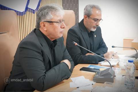 گزارش تصویری حضور نماینده مردم خلخال و کوثر در مجلس شورای اسلامی در کمیته امداد اردبیل1405/03/30