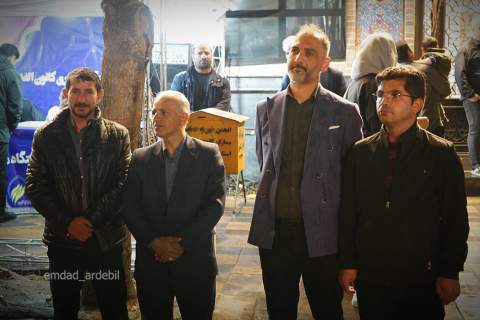 گزارش تصویری هشتادوپنجمین شب حضور امدادگران کمیته امداد اردبیل در سنگر خیابانی1405/03/03 
